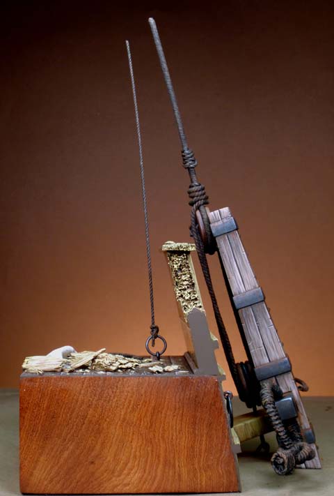 Piquero de Infanter&iacute;a Espa&ntilde;ola del Galeon Santa Teresa - Escala 90mm. 