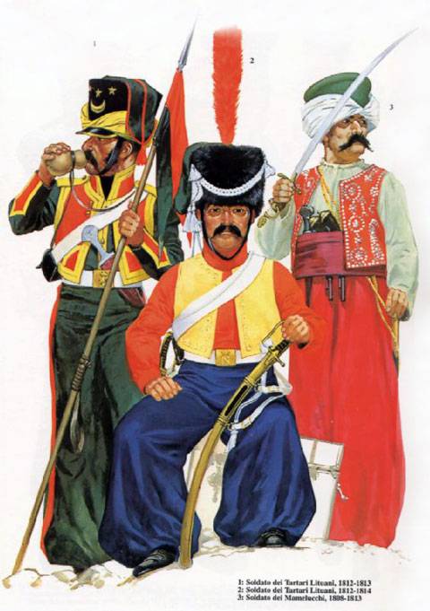 Numerosos mamelucos formaron parte del ej&eacute;rcito napole&oacute;nico