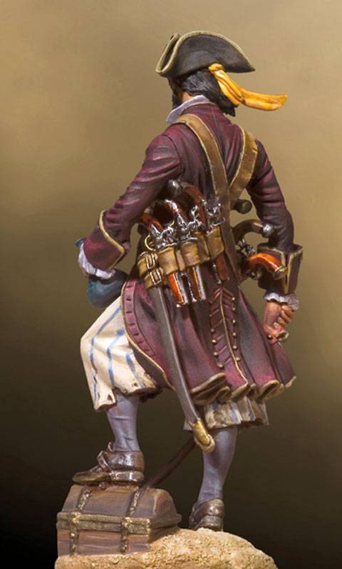 Pirata Barbanegra, leyenda de los 7 mares. 