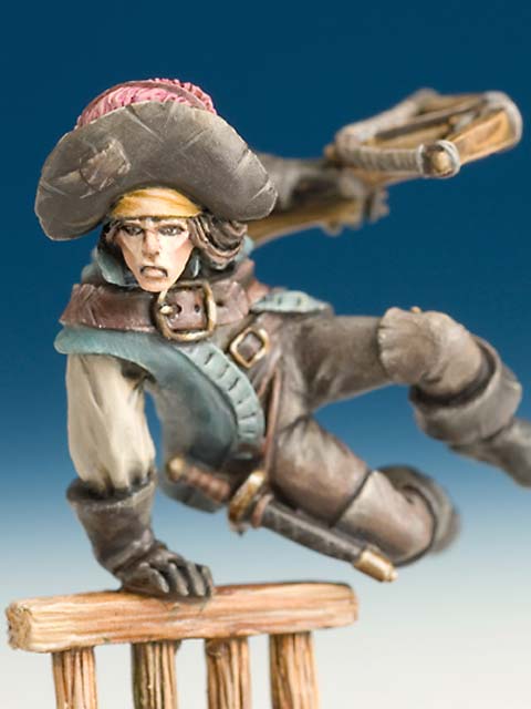 Mercenario Pirata - Escala 33mm