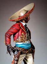 Pistolero Mexicano - Escala 54mm