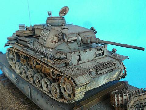 Vagon Plataforma SS y Pz.Bef.III Ausf K