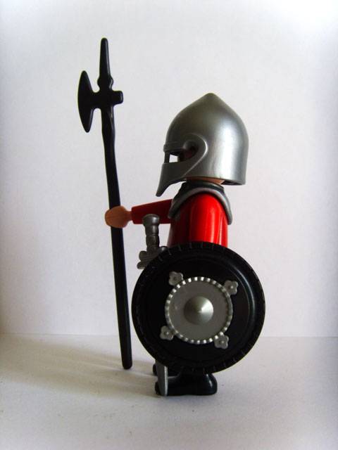 Caballero Medieval n&ordm; 03 perteneciente a la Serie Medieval de Playmobil.