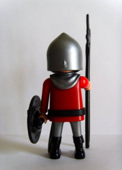 Caballero Medieval n&ordm; 03 perteneciente a la Serie Medieval de Playmobil.