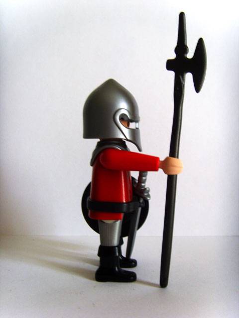 Caballero Medieval n&ordm; 03 perteneciente a la Serie Medieval de Playmobil.