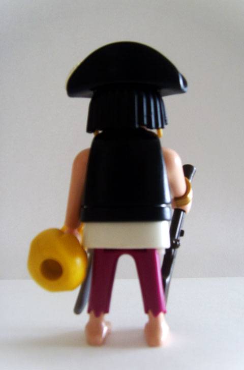 Pirata n&ordm; 01 perteneciente a la Serie Aventuras Historicas de Playmobil.