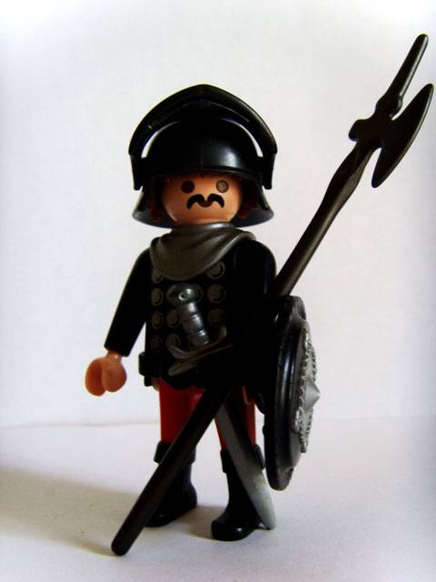 Caballero Medieval n&ordm; 05 perteneciente a la Serie Medieval de Playmobil.