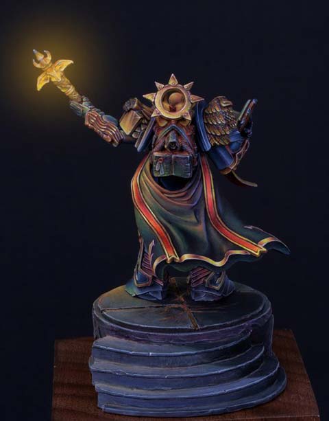 Caballero Predicador (Preacher Knight) - Escala 40mm