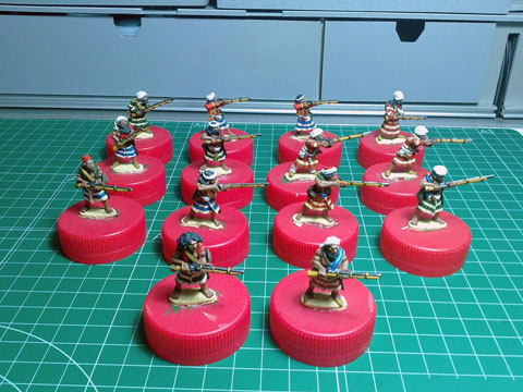 Proyecto Mercenarios Baluchis - Escala 28mm