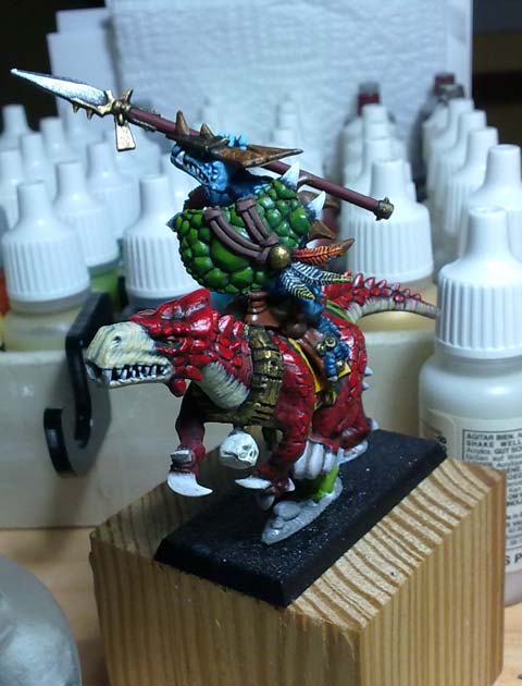 Proyecto - Hombre Lagarto Gelido - Escala 28mm 