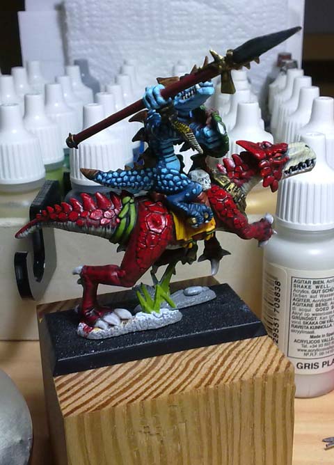 Proyecto - Hombre Lagarto Gelido - Escala 28mm