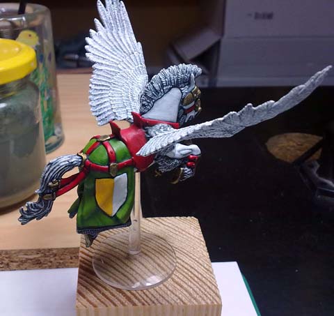 Caballero Bretoniano en Pegaso - Escala 28mm