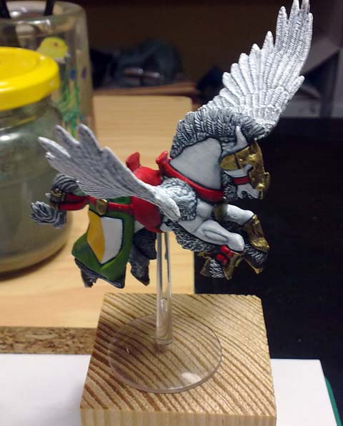 Caballero Bretoniano en Pegaso - Escala 28mm