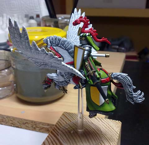 Caballero Bretoniano en Pegaso - Escala 28mm