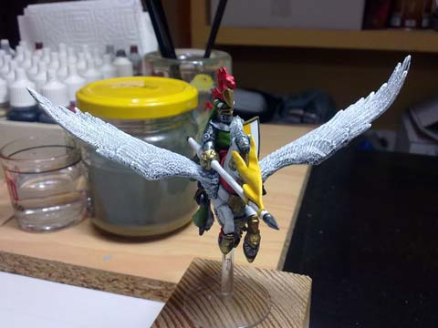 Caballero Bretoniano en Pegaso - Escala 28mm