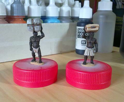 Proyecto Porteadores Africanos - Escala 28mm 