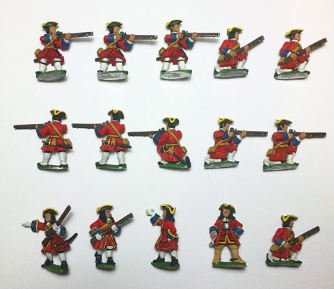 Proyecto Britanicos XVIII Centuria - Escala 28mm