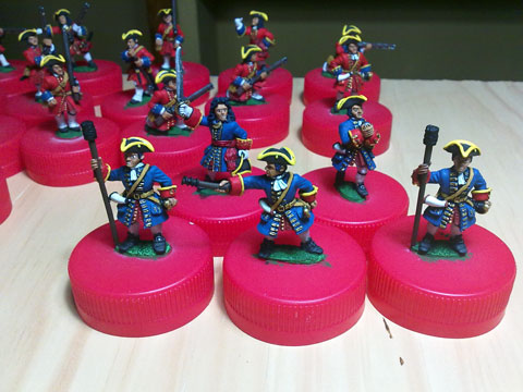 Proyecto Britanicos XVIII Centuria - Escala 28mm.  