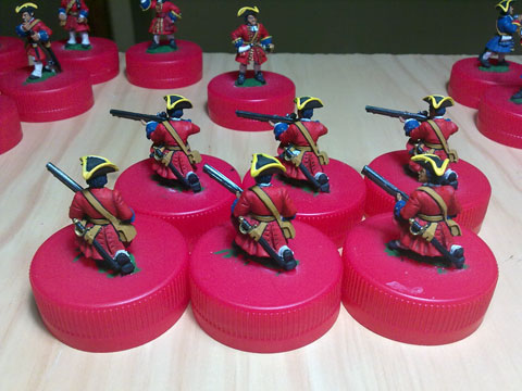 Proyecto Britanicos XVIII Centuria - Escala 28mm.  