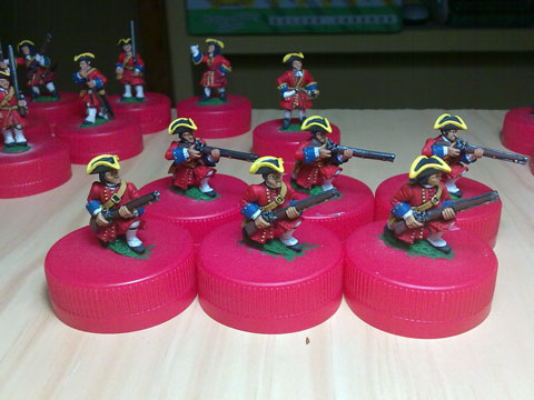 Proyecto Britanicos XVIII Centuria - Escala 28mm.  