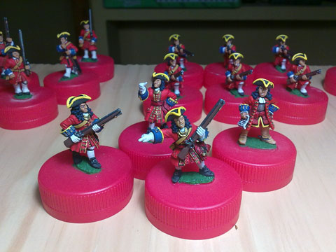 Proyecto Britanicos XVIII Centuria - Escala 28mm.  