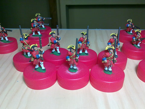 Proyecto Britanicos XVIII Centuria - Escala 28mm.  