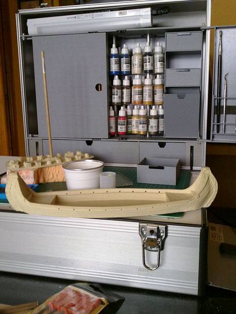 Proyecto Drakar vikingo - escala 28mm