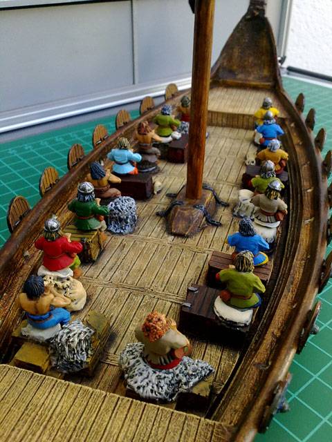 Proyecto Drakar Vikingo - Escala 28mm.  