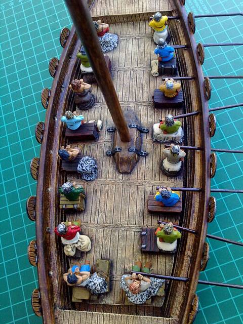 Proyecto Drakar Vikingo - Escala 28mm.  