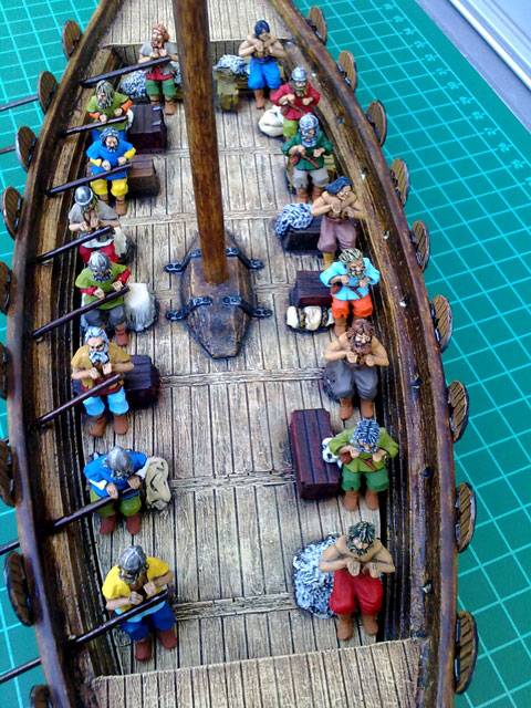 Proyecto Drakar Vikingo - Escala 28mm.  