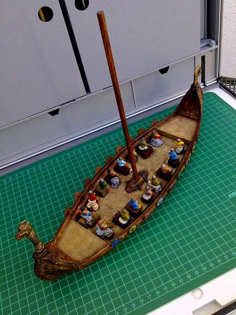 Proyecto Drakar Vikingo - Escala 28mm.  