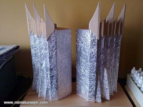 Seccion Puertas Negras de Mordor - Escala 28mm
