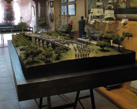 Diorama Ataque al Puente de la Albuera - Escala 28mm