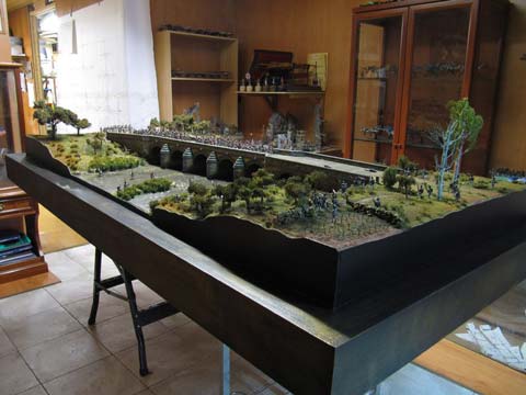 Diorama Ataque al Puente de la Albuera - Escala 28mm