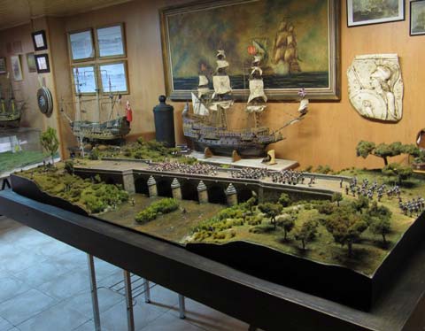 Diorama Ataque al Puente de la Albuera - Escala 28mm
