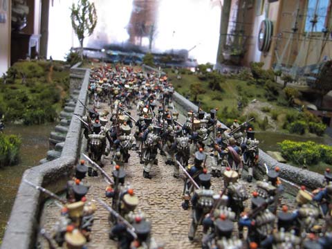 Diorama Ataque al Puente de la Albuera - Escala 28mm
