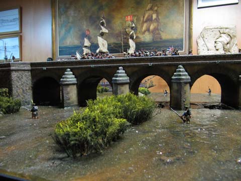 Diorama Ataque al Puente de la Albuera - Escala 28mm