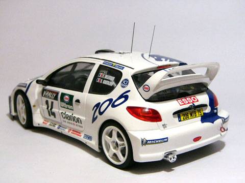 Peugeot 206 WRC - Escala 1/24