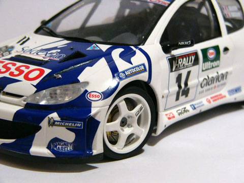 Peugeot 206 WRC - Escala 1/24
