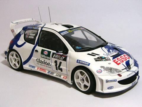 Peugeot 206 WRC - Escala 1/24