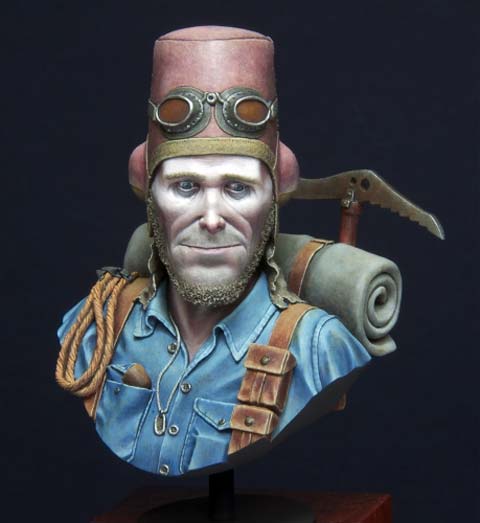 Busto de Randolf el Alpinista - Escala 65mm
