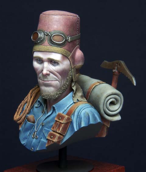 Busto de Randolf el Alpinista - Escala 65mm
