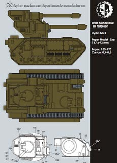 Hydra - Recortable  Warhammer 40.000 - Escala 28mm.