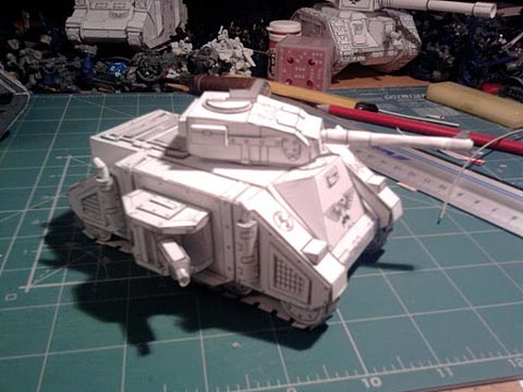 Recortables de Vehiculos de Warhammer 40.000 Gratis - Escala 28mm