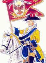 Uniformes Espa&ntilde;oles - Regimiento de Caballeria Numancia 1707/1944.  