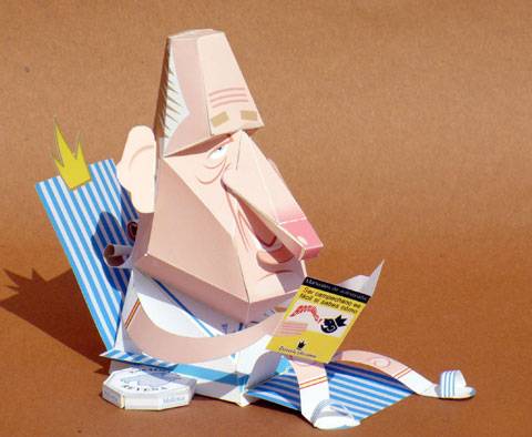 recortables de papel de famosos