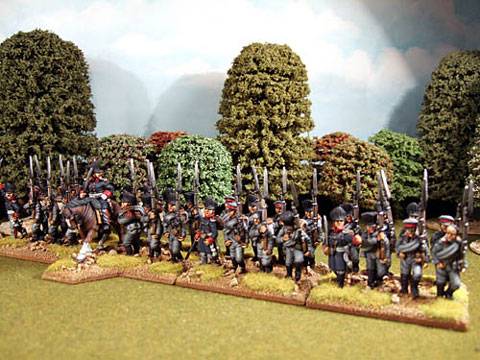 24 Th Regimiento de reserva Prusiano - Escala 28mm. 