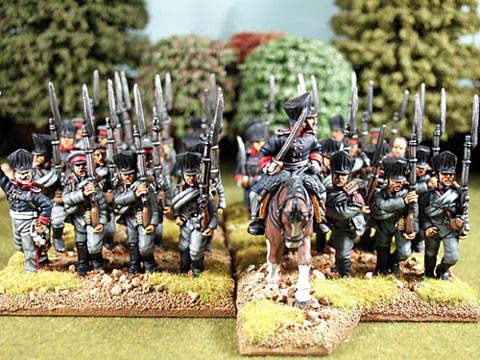 24 Th Regimiento de reserva Prusiano - Escala 28mm. 