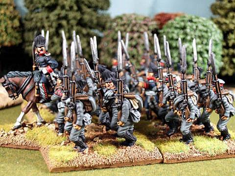 24 Th Regimiento de reserva Prusiano - Escala 28mm. 