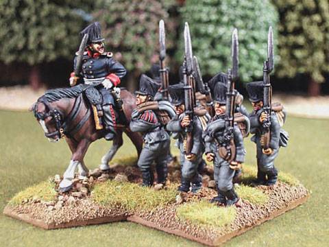 24 Th Regimiento de reserva Prusiano - Escala 28mm. 